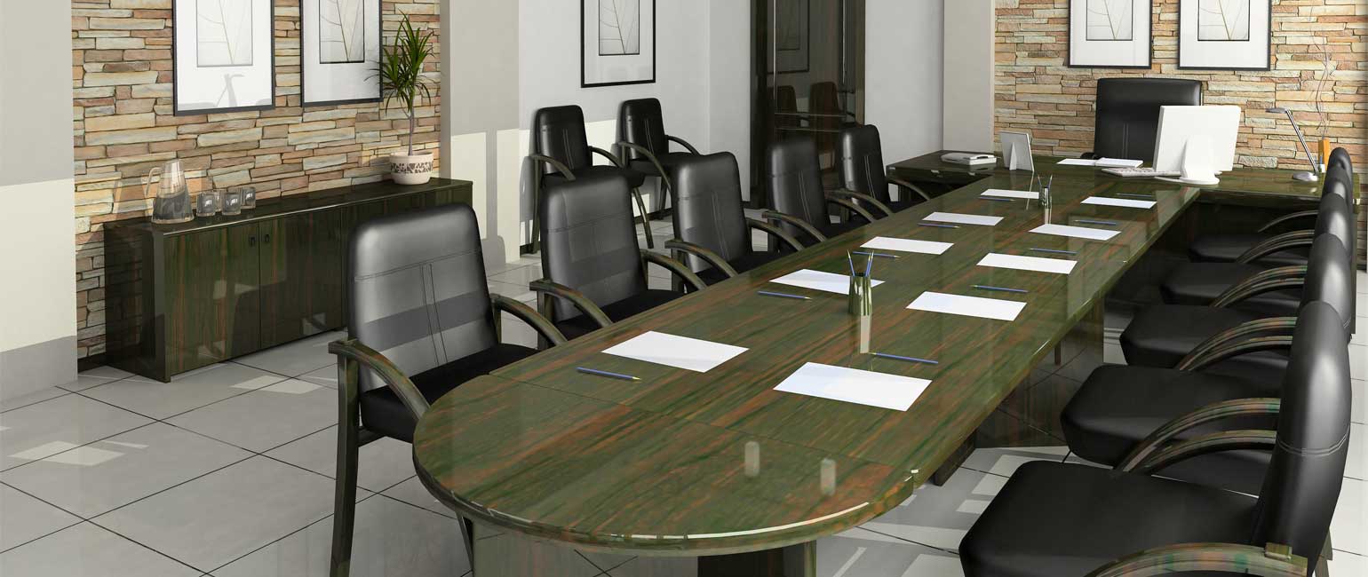 clean office conference room